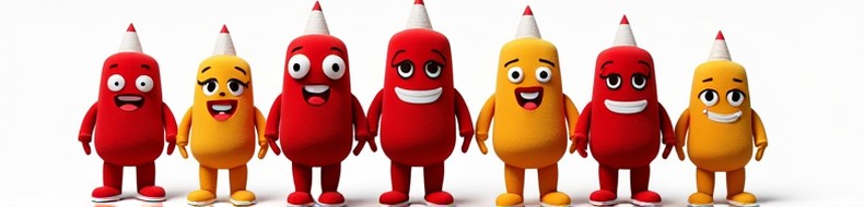 Flaske ketchup
