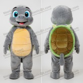 Emerald green broad shouldered turtle mascot - Masticot.com