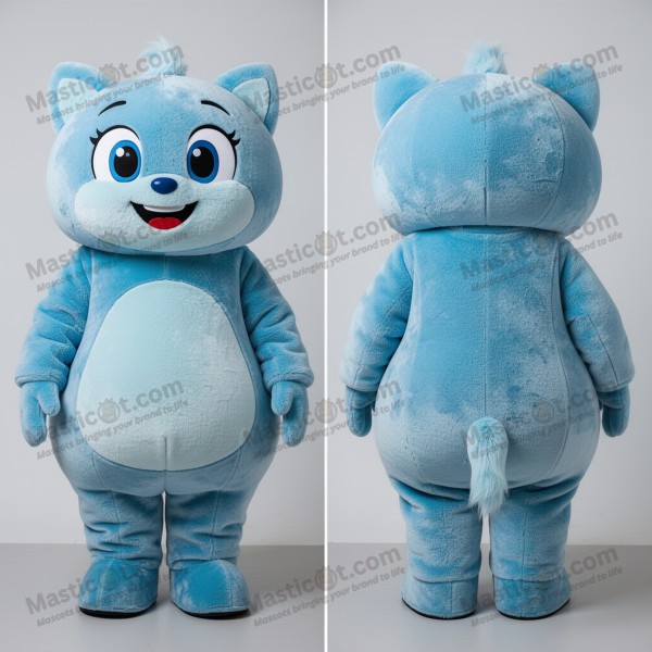 Pastellfarget, fløyelsmyk is-maskot - Masticot.com