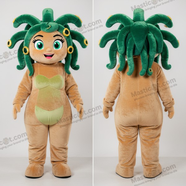 Mascote Serpente Tan Medusa - Masticot.com
