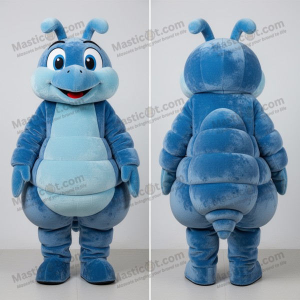 Sametový modrý maskot poustevníčka - Krab poustevník - MASTICOT_1153 - Masticot.com