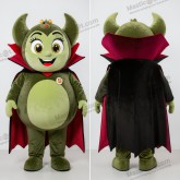 Oliven Rund Vampyr-Maskot - Vampyr - MASTICOT_14367 - Masticot.com
