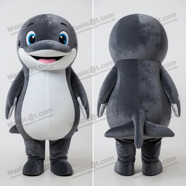 Elegantní maskot velryby - Masticot.com