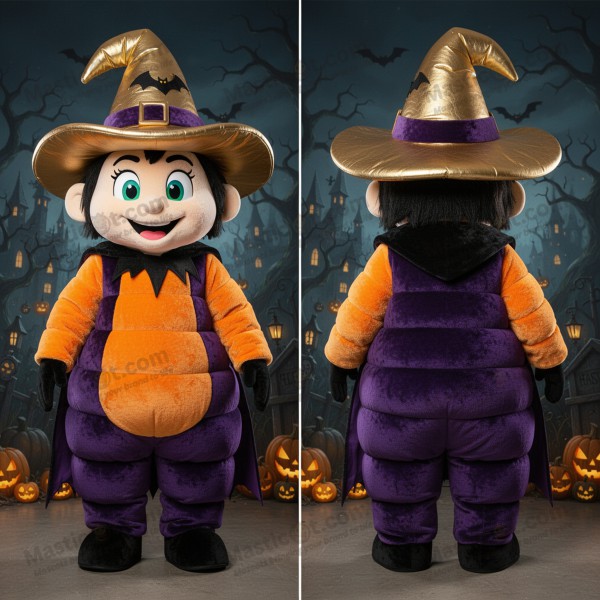 Gylden Fløjlsheks Hat Mascot - Masticot.com