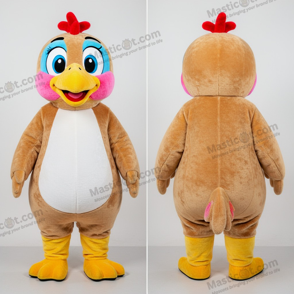 Roztomilý tančící dodo maskot - Dront ostrovní - MASTICOT_14891 - Masticot.com