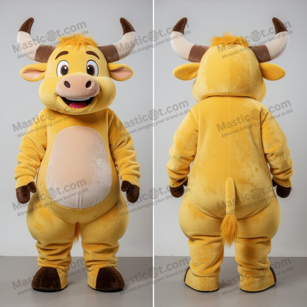 Golden Fleece Cartoon Minotaur Mascot - Masticot.com