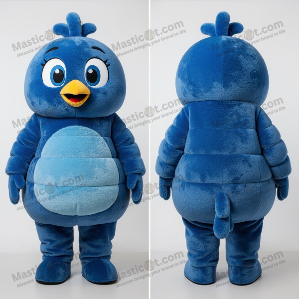 Violet velvety plum mascot - Masticot.com