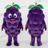 Velvety Purple Playful Grape Mascot - Grape - MASTICOT_15439 - Masticot.com