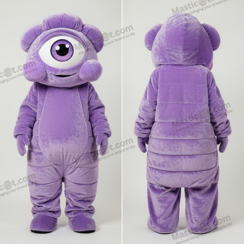 Lavendelblåögda cyklopsmaskot - Cyklop - MASTICOT_16035 - Masticot.com