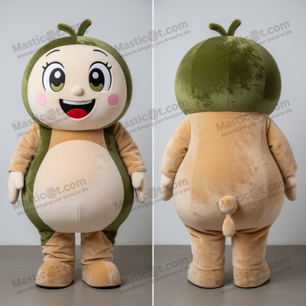 Warm oranje dampend ramen-mascottenkostuum - Masticot.com