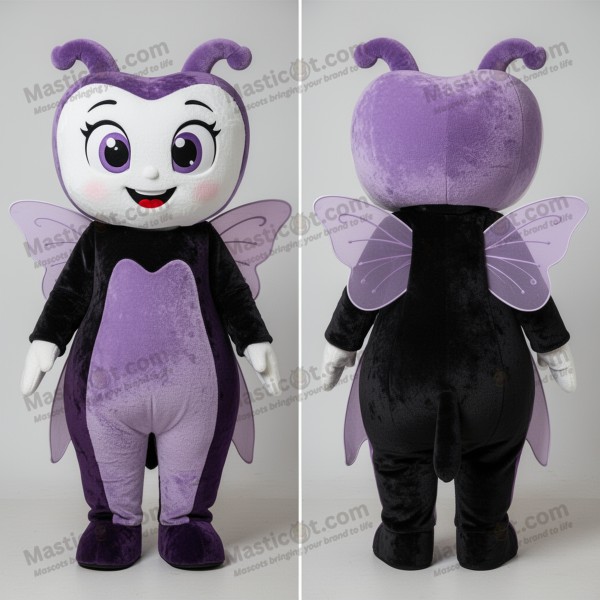 Midnight Blue Sparkling Tooth Fairy Mascot - Masticot.com