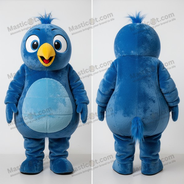 Emerald green rounded kiwi mascot - Masticot.com