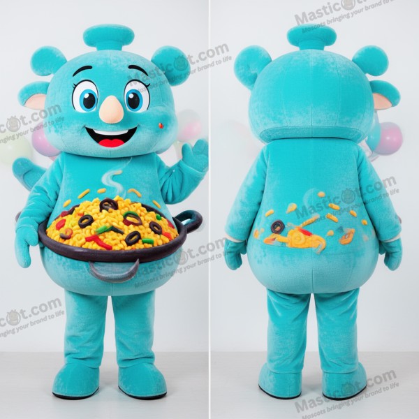 Mascote de Paelha Ciano - Masticot.com