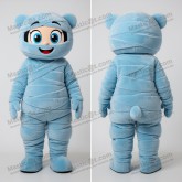 Niebieski Kartunowy Maskot Mumii - Masticot.com