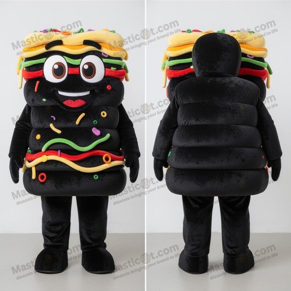 Savory layered lasagna mascot - Masticot.com