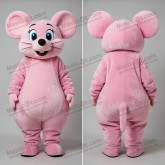 Mascota de ratón rosa aterciopelado - Masticot.com