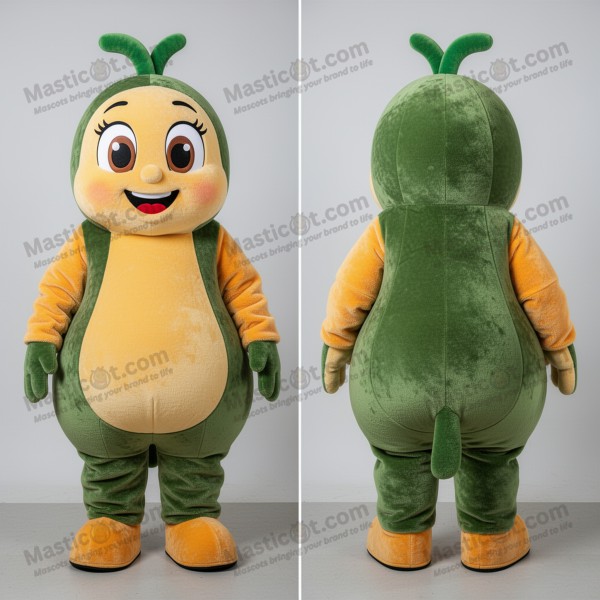 Mascota de Fajitas Verde Oliva Acogedora - Masticot.com
