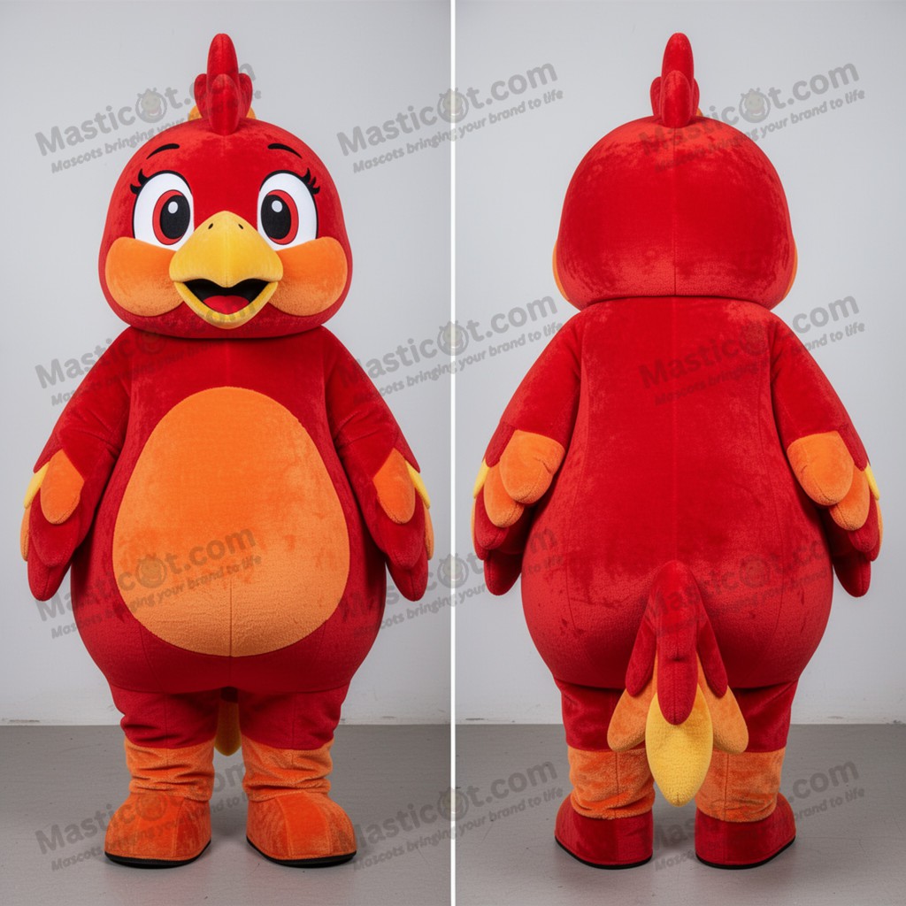 Crimson velvety pho mascot - Masticot.com