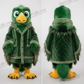 Emerald green broad winged haasts eagle mascot - Haast'S Eagle - MASTICOT_17701 - Masticot.com