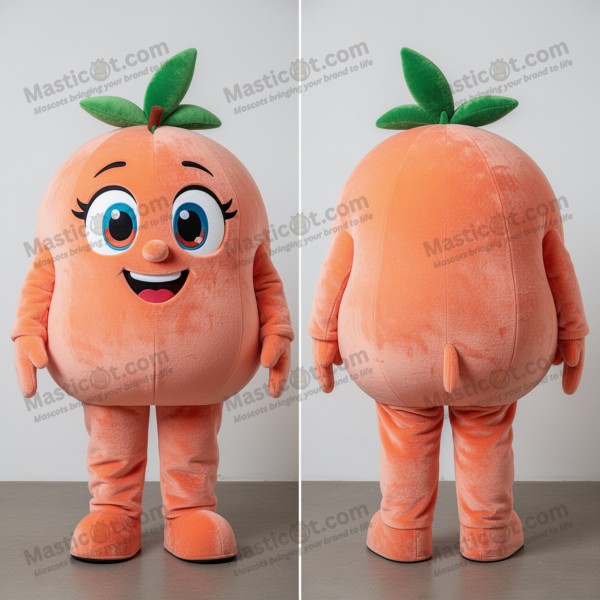 Peach vibrant shakshuka mascot - Masticot.com