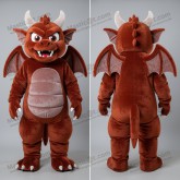 Rust Rounded Gargoyle Mascot - Masticot.com
