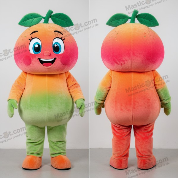 Citrus yellow cheerful grapefruit mascot - Grapefruit - MASTICOT_17868 - Masticot.com