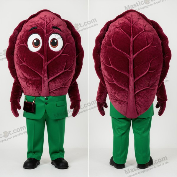 Maroongladögon kålbladsmaskot - Kålblad - MASTICOT_18159 - Masticot.com