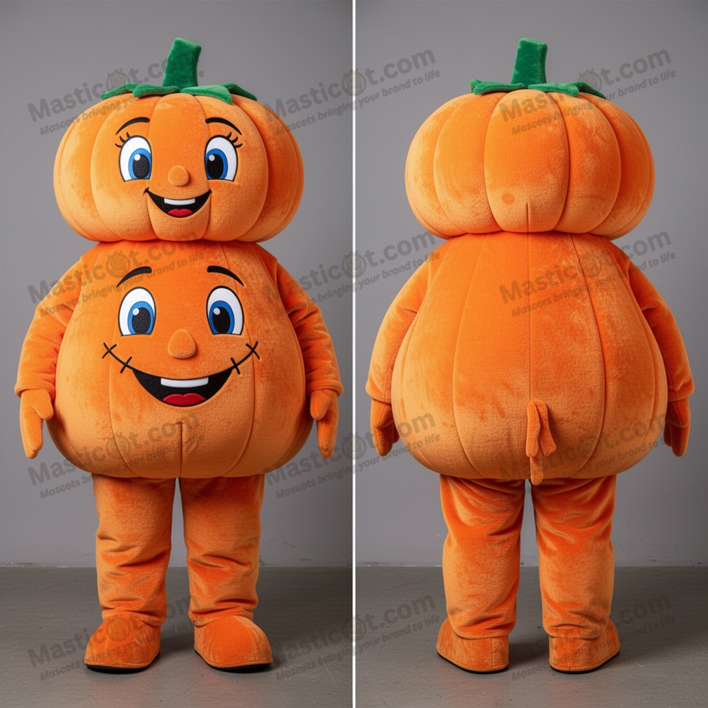 Costume de citrouille ronde orange - Masticot.com