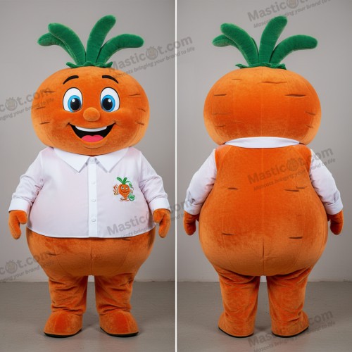 Rustoranje pompoen mascotte - Knolraap - MASTICOT_20099 - Masticot.com