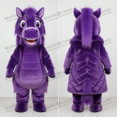 Mascote égua aveludada violeta - Mar - MASTICOT_1987 - Masticot.com