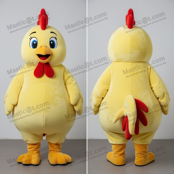 Costum Cocos Pufos Galben Lămâie - Masticot.com