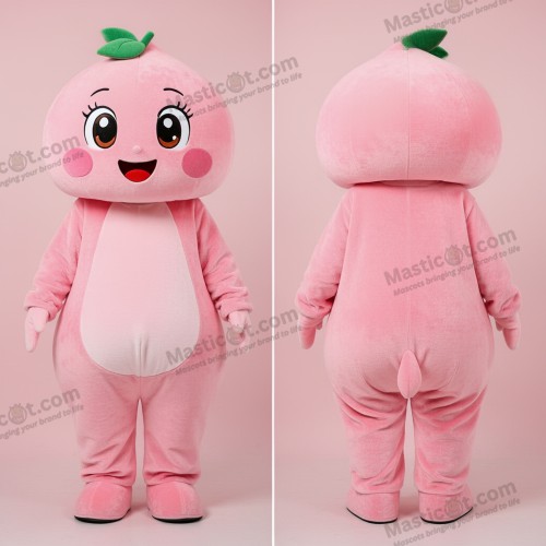 Mascotte Alliance Pêche Ronde Rose Blush - Alliance - MASTICOT_20602 - Masticot.com