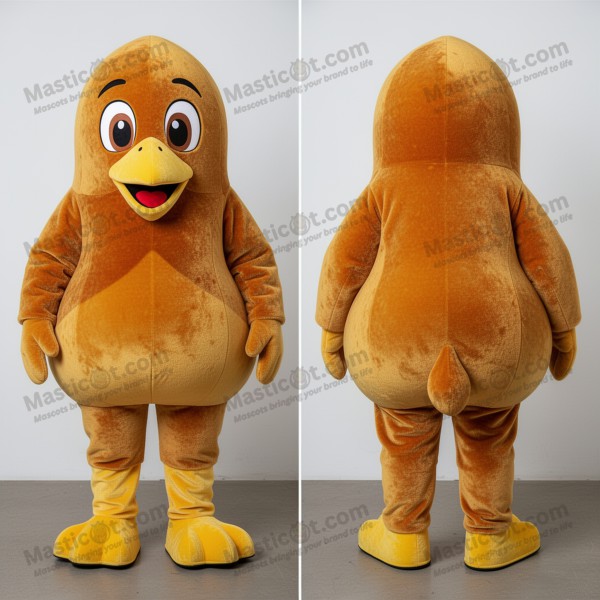 Disfraz de pollo tandoori dorado vibrante - Masticot.com