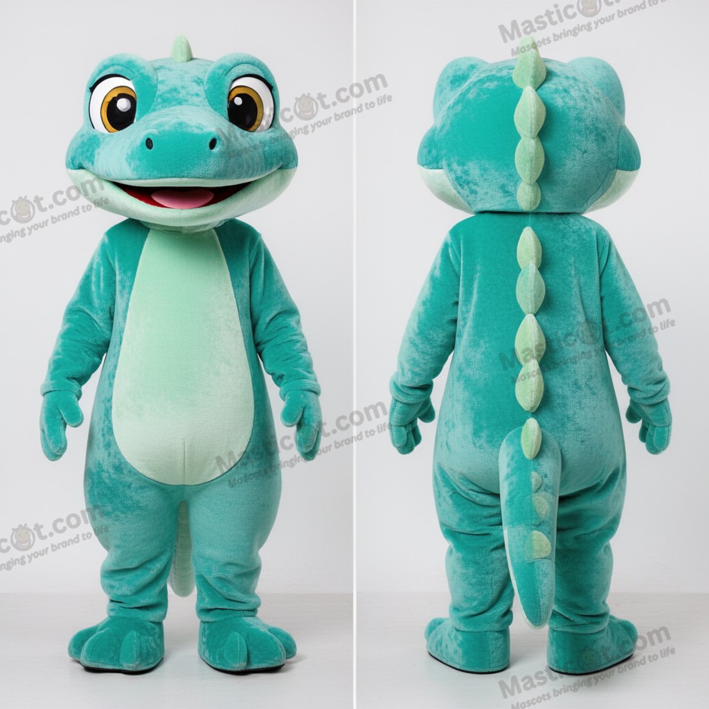 Mascotte lézard vert vif - Geckos - MASTICOT_21755 - Masticot.com