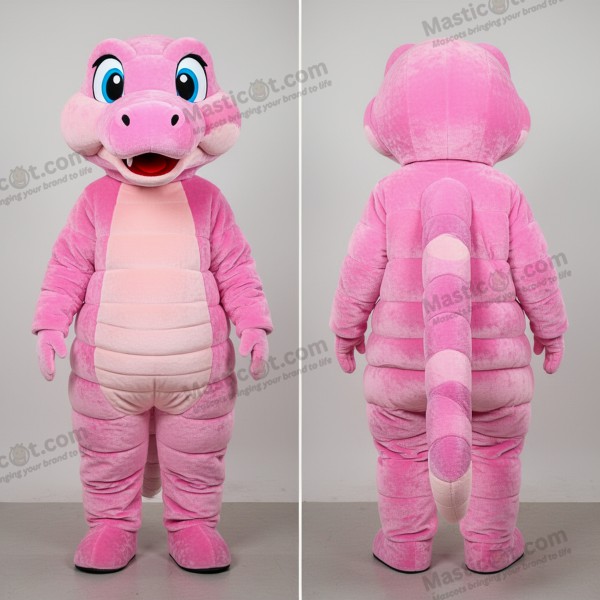 Růžová maskot pyton - Python - MASTICOT_22114 - Masticot.com