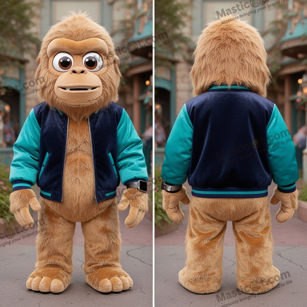 Mascotte Sasquatch in Cartone Tan - Sasquatch - MASTICOT_22433 - Masticot.com