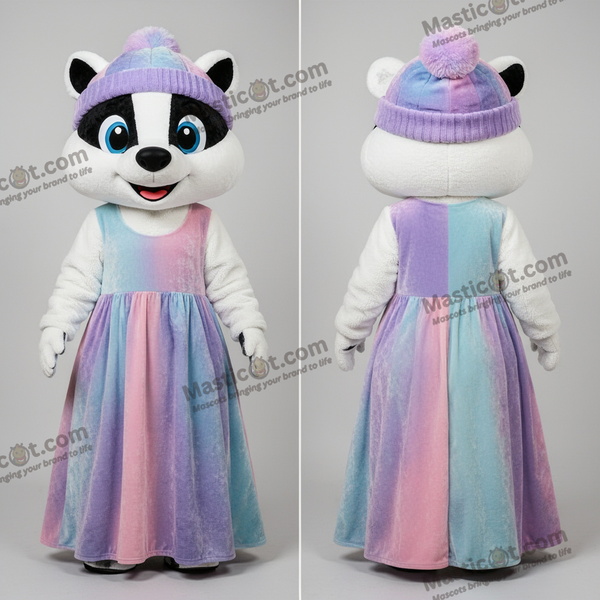 Zachte witte speelse das mascotte - Das - MASTICOT_23388 - Masticot.com
