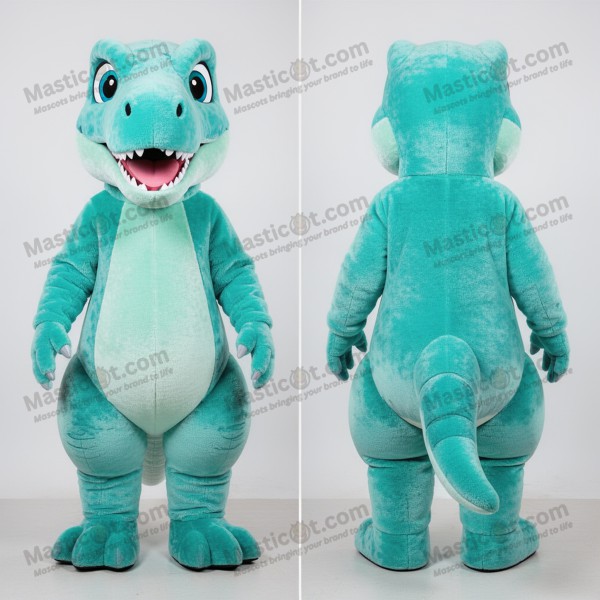 Mascotă Deinonychus turcoaz agilă - Masticot.com