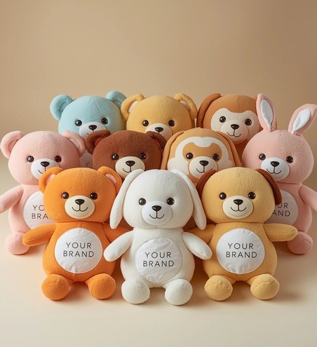 Przekształć swoją maskotkę w spersonalizowaną pluszową zabawkę - Goodies - PLUSH_MASCOT - Masticot.com