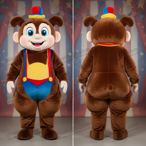 Russet brown agile acrobat mascot - Masticot.com