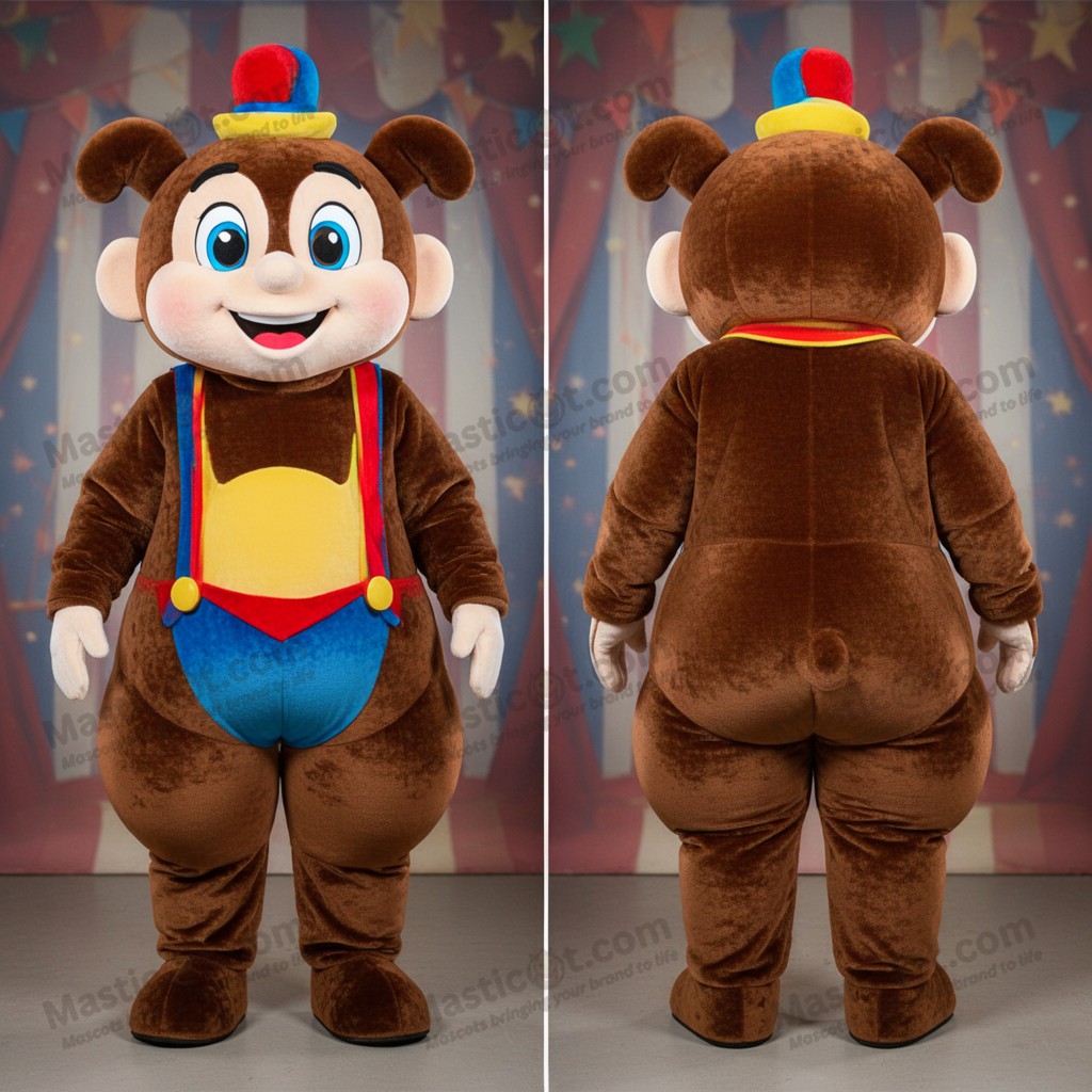 Russet brown agile acrobat mascot - Masticot.com