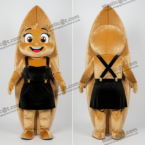 Mascotte surfboard dorée élégante - Planche de surf - MASTICOT_24670 - Masticot.com