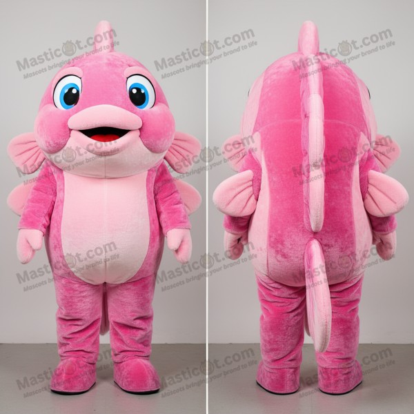 Disfraz de pez taco rosa amigable - Masticot.com
