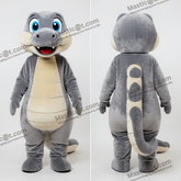 Gray scaled playful snake mascot - Snake - MASTICOT_24867 - Masticot.com