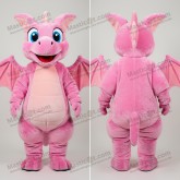 Pink plush dimorphodon mascot - Masticot.com