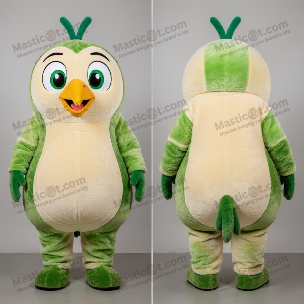 Creamy velvety kiwi mascot - Masticot.com