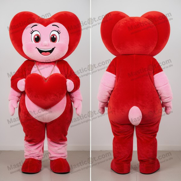 Crimson broad shouldered pendant mascot - Masticot.com