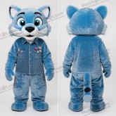 Mascote Puma Aveludada Azul Céu - Puma - MASTICOT_26924 - Masticot.com