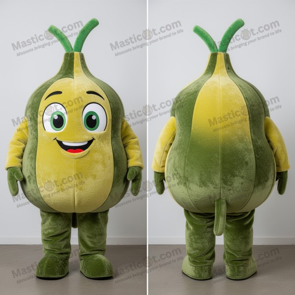 Oliven Samtige Rüben-Maskottchen - Masticot.com