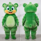 Velvety green stylized chief mascot - Masticot.com